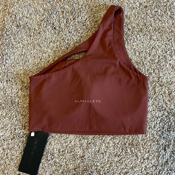 Alphalete asymmetrical sports bra - Picture 2 of 2